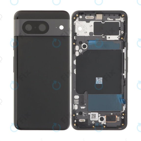 Gruppo cover batteria per Google Pixel 8, Obsidian