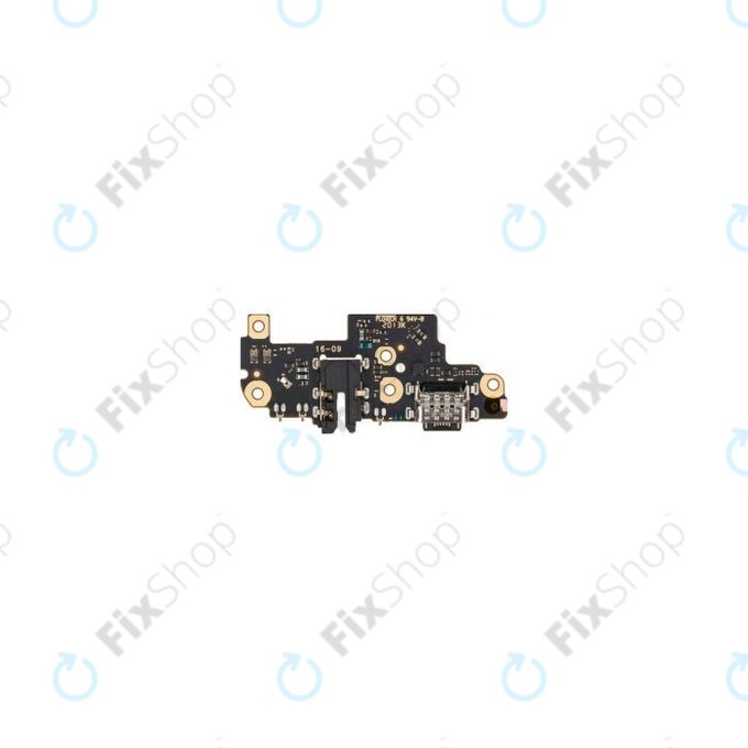 Scheda PCB connettore di ricarica per Xiaomi Redmi Note 8 Pro, 56000900G700, Genuine Service Pack