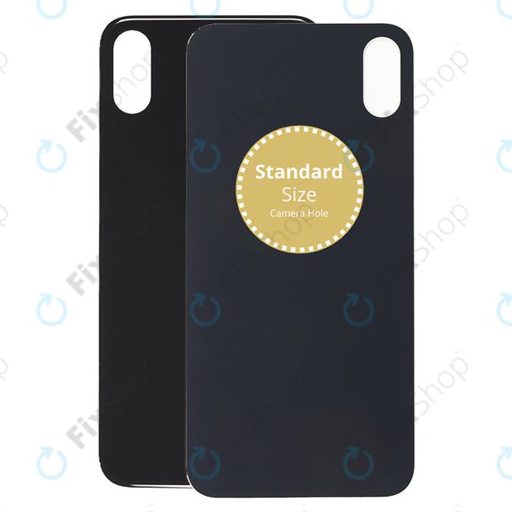 Vetro scocca posteriore per iPhone XS Max, Space Gray