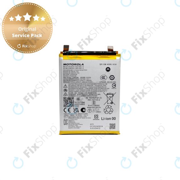 Batteria per Motorola Edge 50 Ultra, QV45, SB18D97987, 4500mAh, Genuine Service Pack