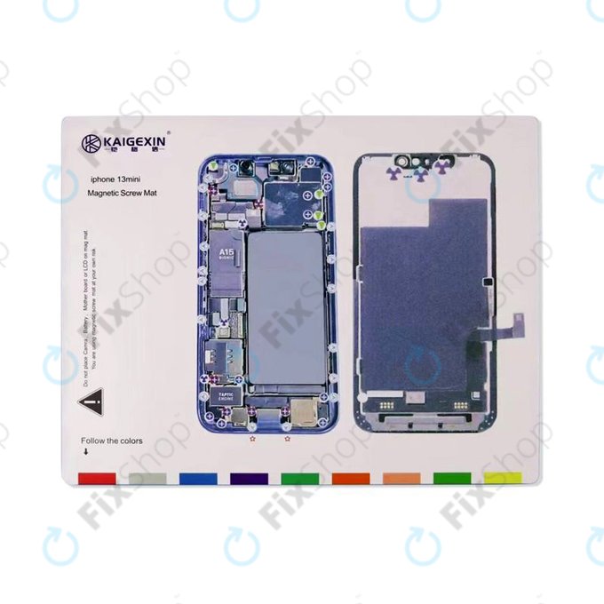 Tappetino magnetico per viti per iPhone 13 Mini
