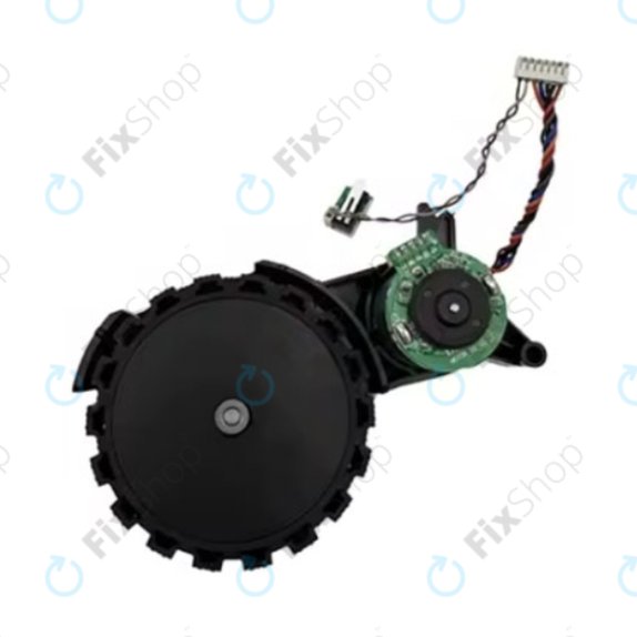 Ruota con motore (destra) per Xiaomi Robot Vacuum X10, Dreame Z10 Pro, L10 Plus, D10 Plus, Black