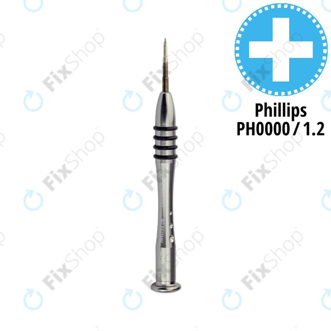 Cacciavite Phillips PH0000 1,2 mm, Penggong