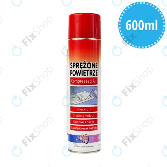 Aria compressa infiammabile 600ml, Micro Chip Electronic