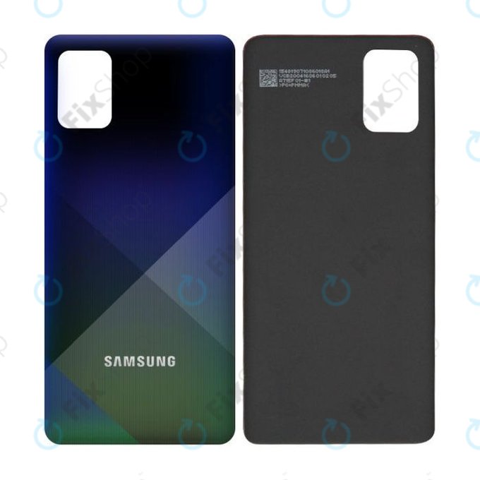 Cover batteria per Samsung A71 A715F, Prism Crush Black