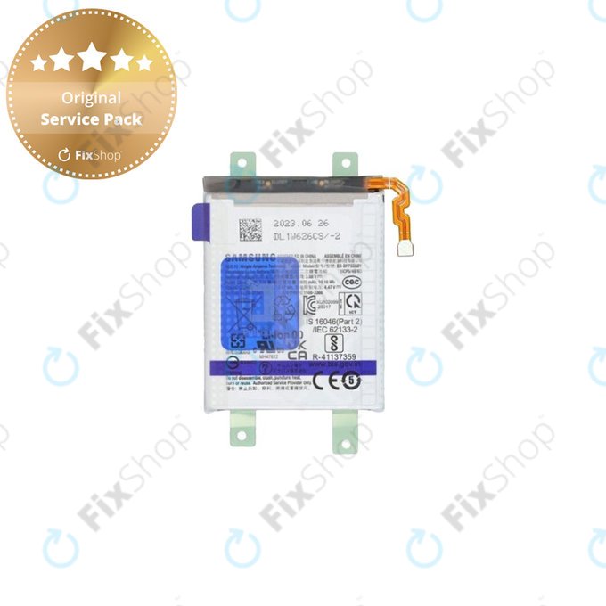 Batteria per Samsung Z Flip 5 F731B, EB-BF733ABY, GH82-31831A, 2620mAh, Genuine Service Pack