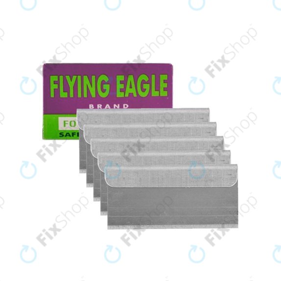 Lame da rasoio di sicurezza 5 pz, Flying Eagle
