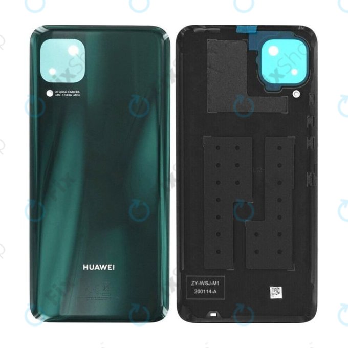Cover batteria per Huawei P40 Lite, Crush Green, 02353MVF, Genuine Service Pack