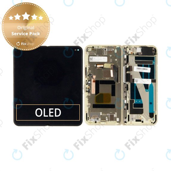 Schermo per Google Pixel 10 Pro Fold, interno, Jade, Vetro touch senza cornice, G949-01523-00, Genuine Service Pack