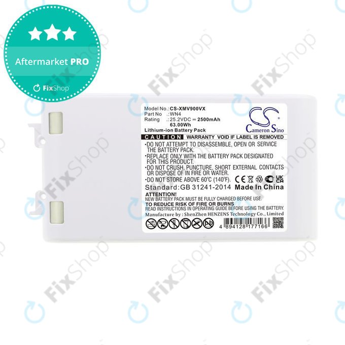 Batteria per Xiaomi Dreame V10, V9 V8 XR WN4, Li-Ion, 2500mAh, 25.2V, HQ