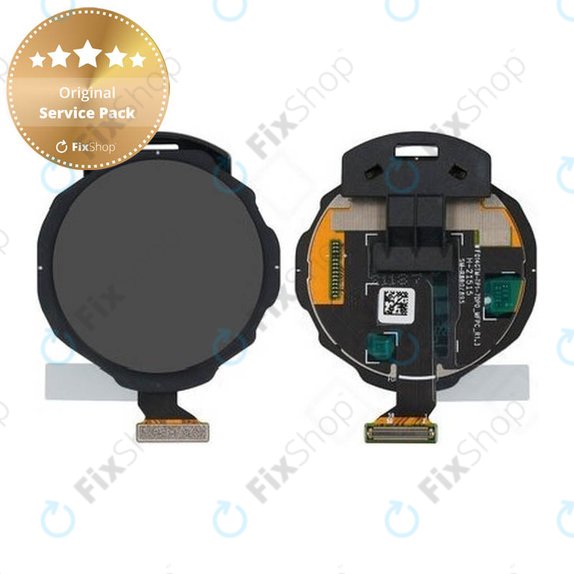 Schermo per Samsung Galaxy Watch 4 Classic 46mm R895, Black, Vetro touch con cornice, GH96-14426A, Genuine Service Pack