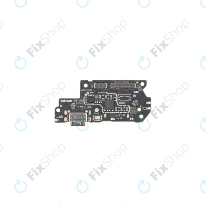 Scheda PCB connettore di ricarica per Xiaomi Redmi Note 12 Pro+ 5G, 560002M16U00, Genuine Service Pack
