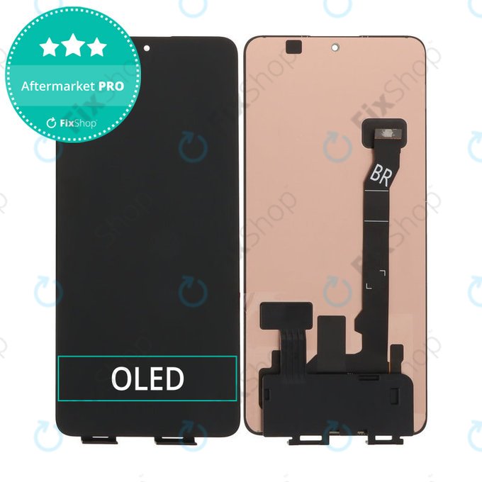 Schermo OLED per Xiaomi Poco X7 Pro, Vetro touch senza cornice