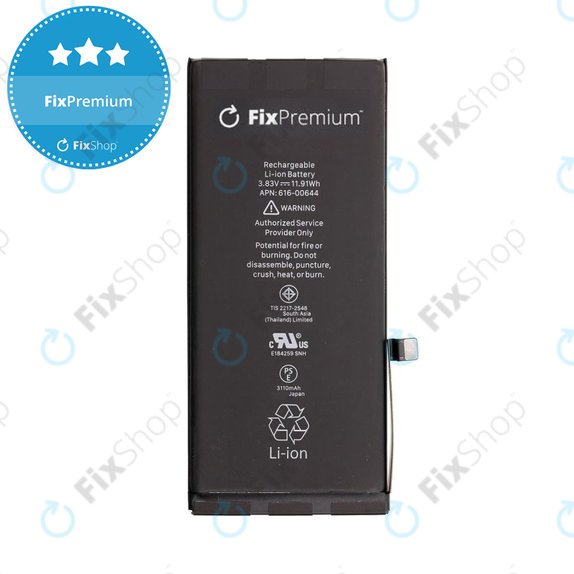Batteria per iPhone 11, 3110mAh, FixPremium