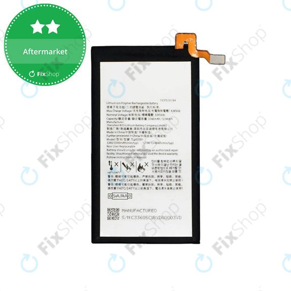 Batteria per Blackberry Key2, TLP035B1, 3500mAh