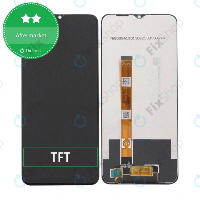 Schermo LCD per Oppo A54s 5G, Vetro touch senza cornice