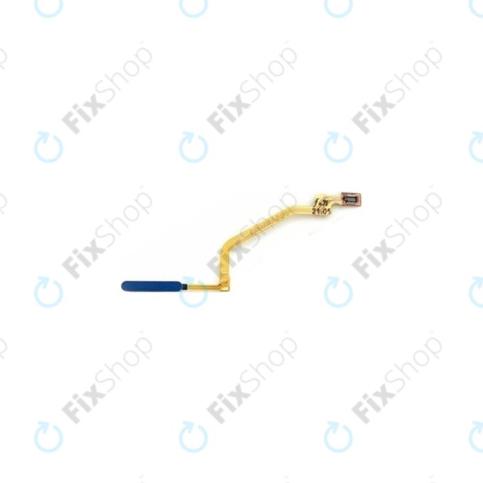 Sensore di impronte digitali e cavo flex per Xiaomi Poco X3 Pro, Blu