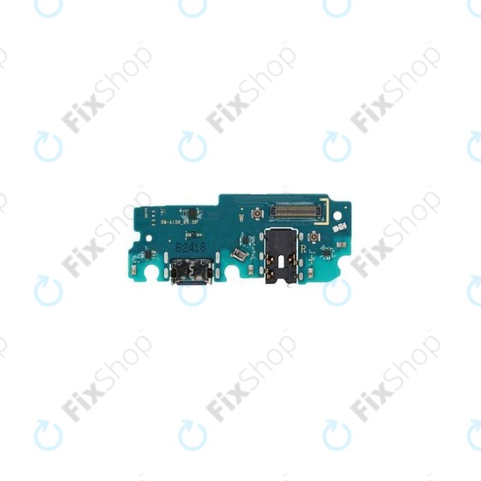 Scheda PCB connettore di ricarica per Samsung A13 5G A136B, GH96-15201A, Genuine Service Pack