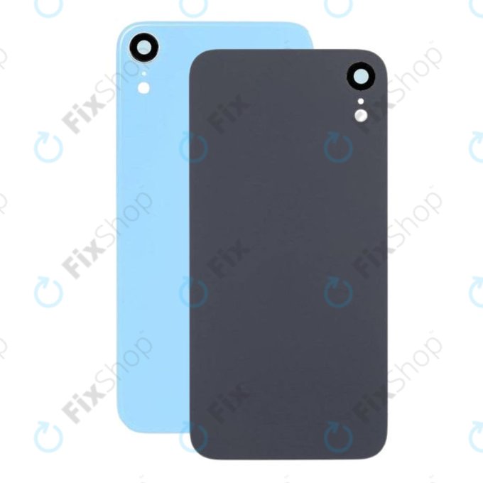 Vetro scocca posteriore e lente fotocamera per iPhone XR, Blue