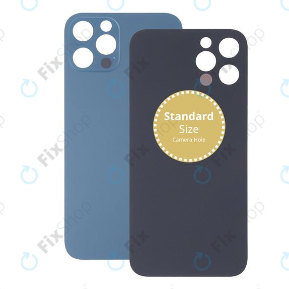 Vetro scocca posteriore per iPhone 13 Pro Max, Blue