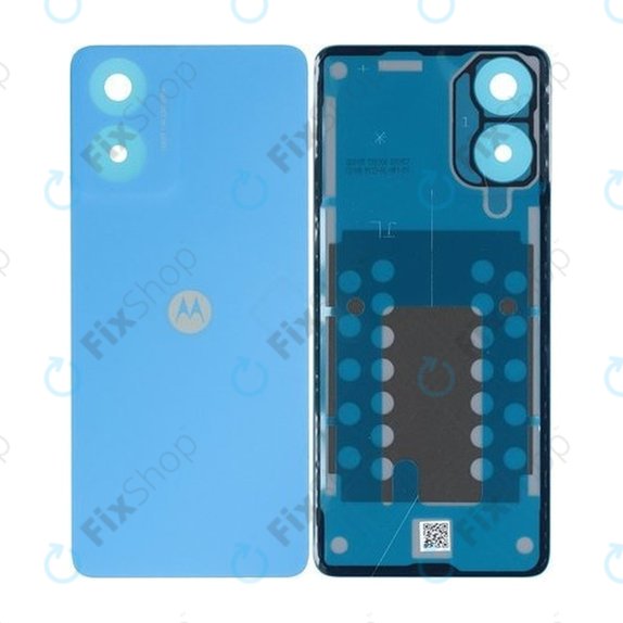 Cover batteria per MotGoldla Moto G04, Satin Blue, 5S58C23912, Genuine Service Pack