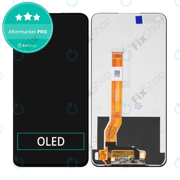 Schermo OLED per Realme 9, Vetro touch senza cornice