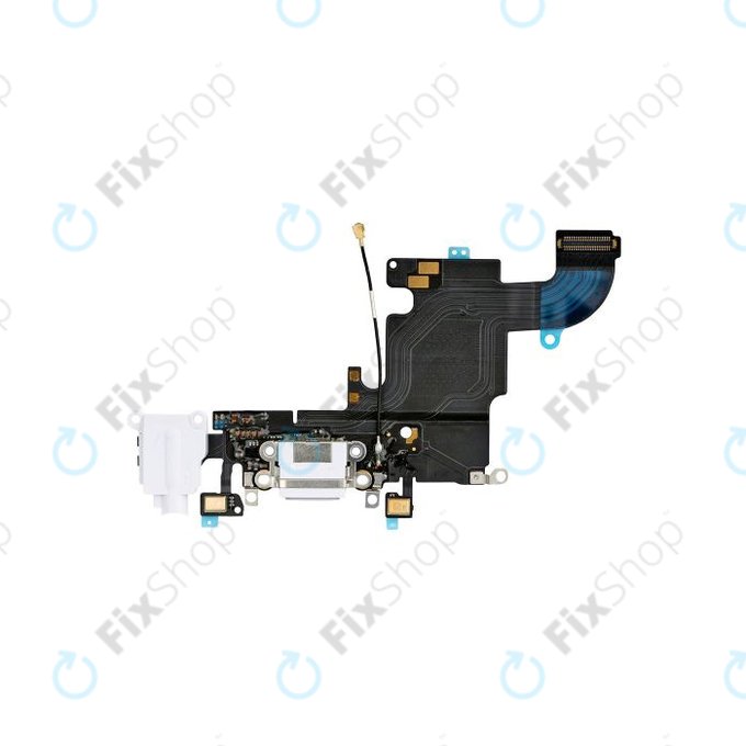 Connettore di ricarica con Cavo flex per iPhone 6S, Silver