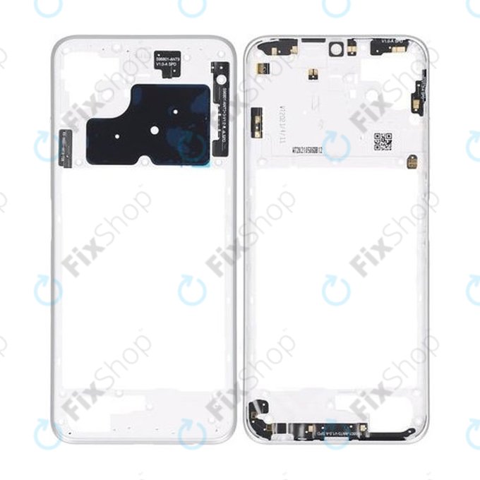 Telaio centrale per Samsung A22 5G A226B, White, GH81-20721A, Genuine Service Pack