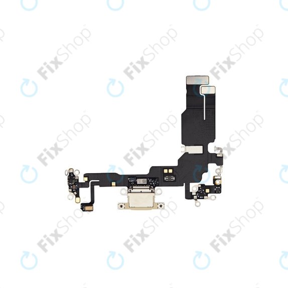 Connettore di ricarica con Cavo flex per iPhone 15, Yellow