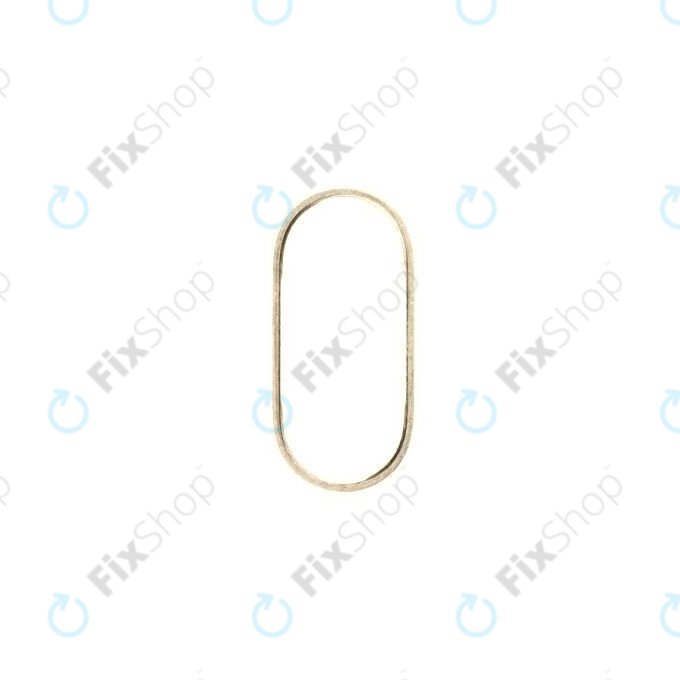 Frame lente fotocamera posteriore per iPhone XS, Gold