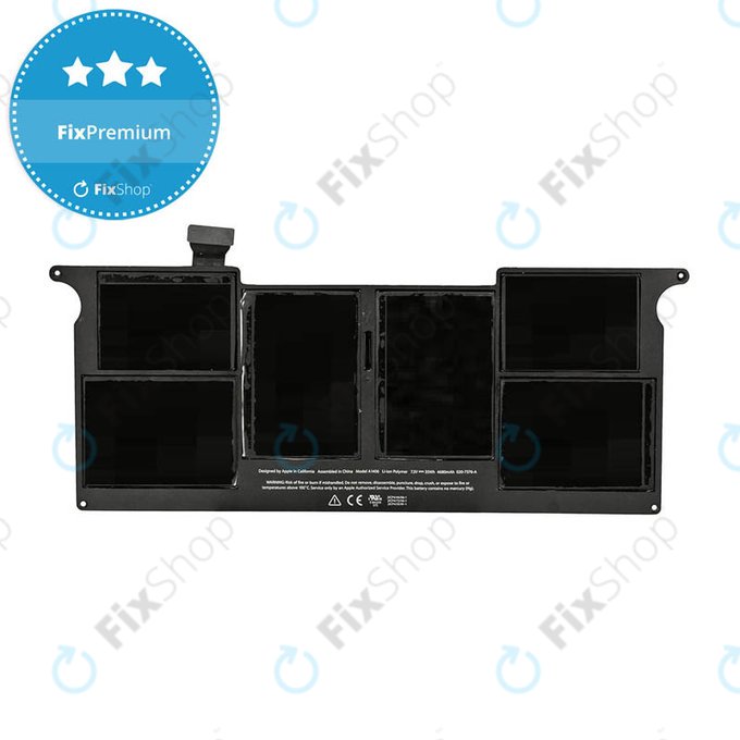Batteria A1406 per MacBook Air 11" A1370, A1465 (Mid 2011 - Mid 2012), 5200mAh, FixPremium
