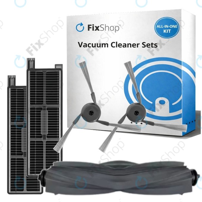 Set di ricambi per Dreame Mova Z50 Ultra, Z5, Z5 Pro (1x spazzola principale, 2x filtro, 2x spazzola laterale)