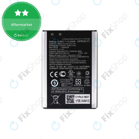 Batteria per Asus Zenfone 2 Laser ZE500KL, C11P1428, 2400mAh