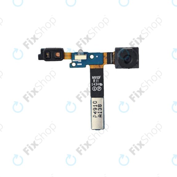 Fotocamera frontale con cavo flex per Samsung Note 4 N910F