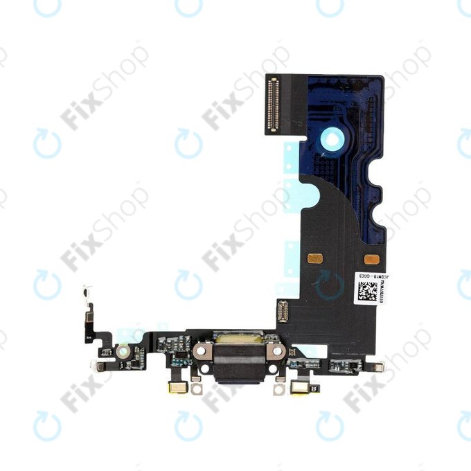 Connettore di ricarica con Cavo flex per iPhone SE 2nd Gen 2020, Black