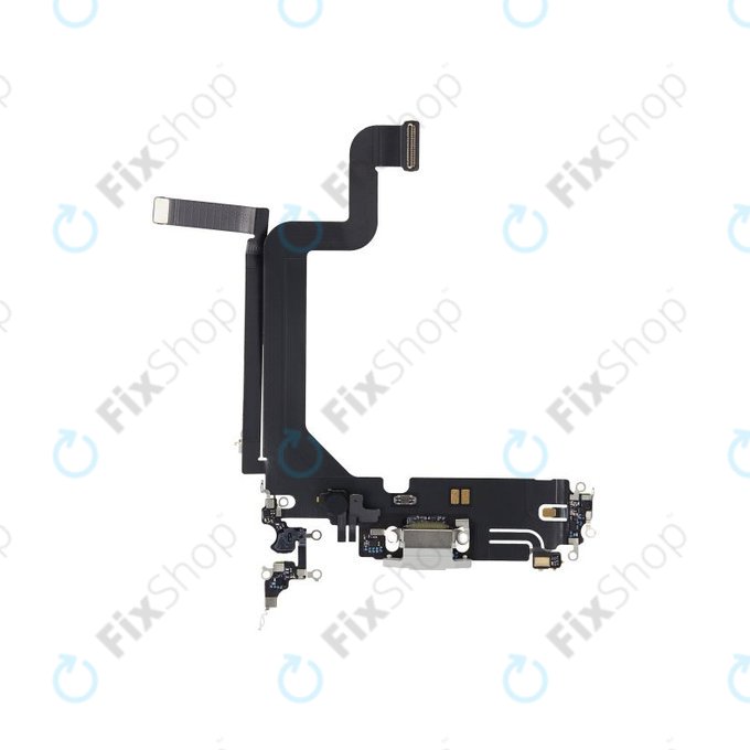 Connettore di ricarica con Cavo flex per iPhone 14 Pro Max, Silver
