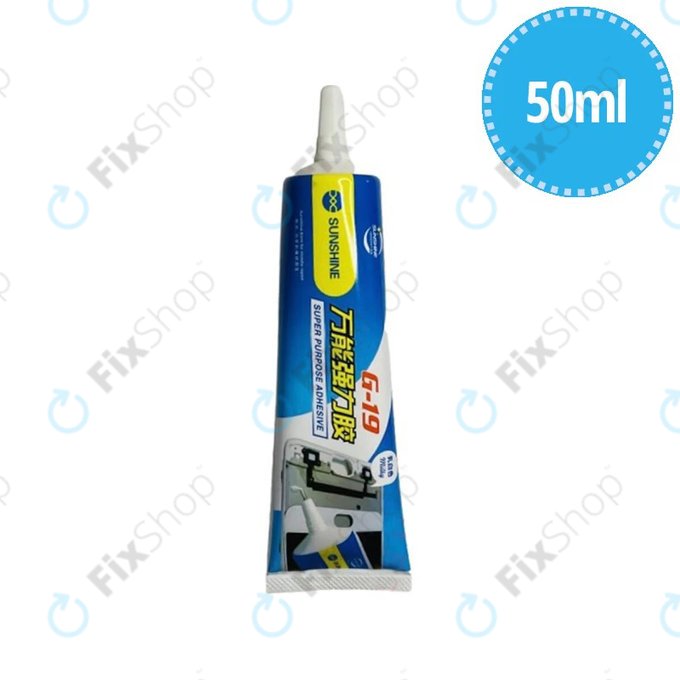 Colla universale, 50ml, Sunshine G-19, Bianca