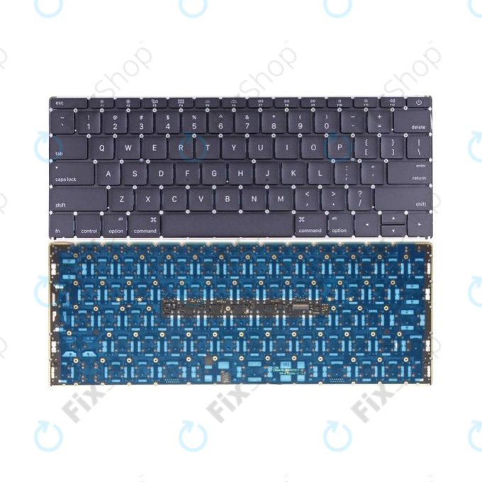 Tastiera con retroilluminazione US per MacBook 12" A1534 (Early 2015)