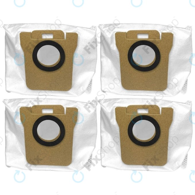 Sacchetto per aspirapolvere, 4 pz. per Xiaomi Dreame L20 Ultra, X20 Pro, X20 Pro Plus