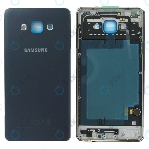 Cover batteria per Samsung A7 A700F, Midnight Black, GH96-08413B, Genuine Service Pack