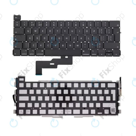 Tastiera con retroilluminazione UK/EU per MacBook Pro 13" A2289 (2020)