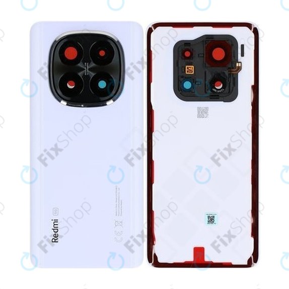 Cover batteria per Xiaomi Redmi Note 14 Pro+ 5G, Lavender Purple, 5600230O16U00, Genuine Service Pack
