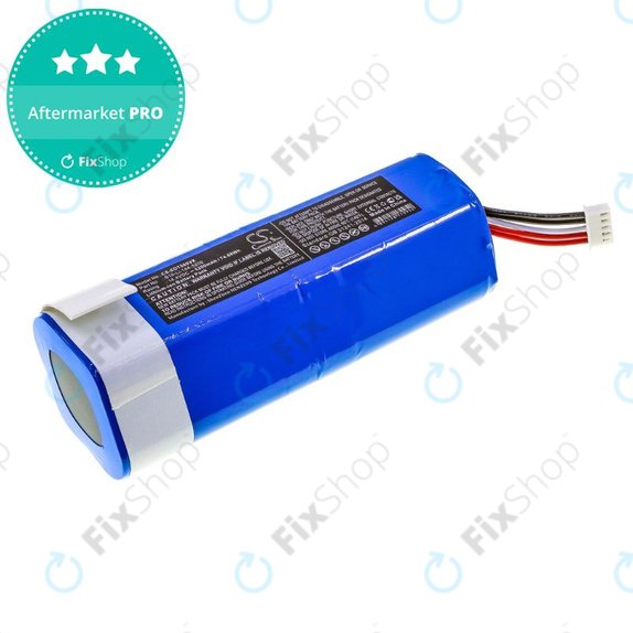 Batteria per Ecovacs Deebot Ozmo-seriess, T-seriess, N-seriess, Yeedi Vac 2 Pro, S10-Li-144-5200, Li-Ion, 5200mAh, 14.4V, HQ