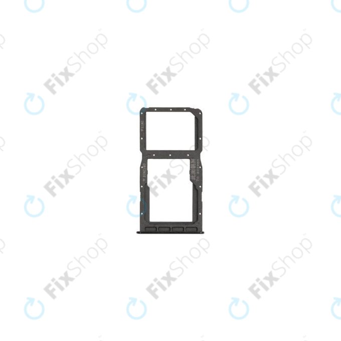 SIM e SD Tray per Huawei P30 Lite, P30 Lite 2020, Midnight Black, 51661LWL, 51661NAL, Genuine Service Pack