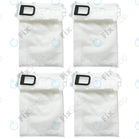 Sacchetto per aspirapolvere, 4 pz. per Vorwerk Kobold VK135, VK136