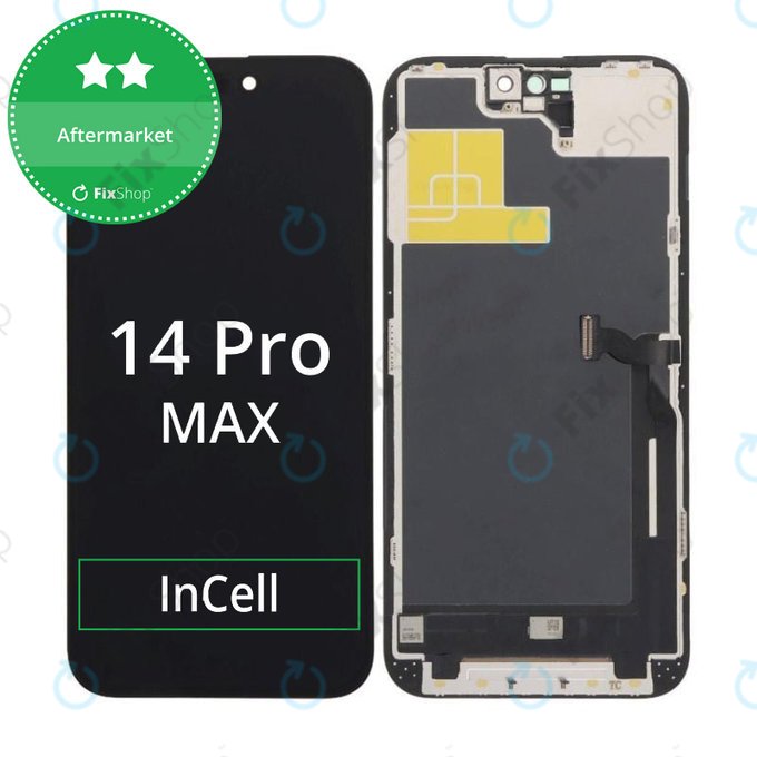Schermo In-Cell HD+ per iPhone 14 Pro Max, Vetro touch con cornice