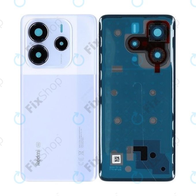 Cover batteria per Xiaomi Redmi Note 14 5G 24094RAD4G, Lavender Purple, 56002600O1700, Genuine Service Pack