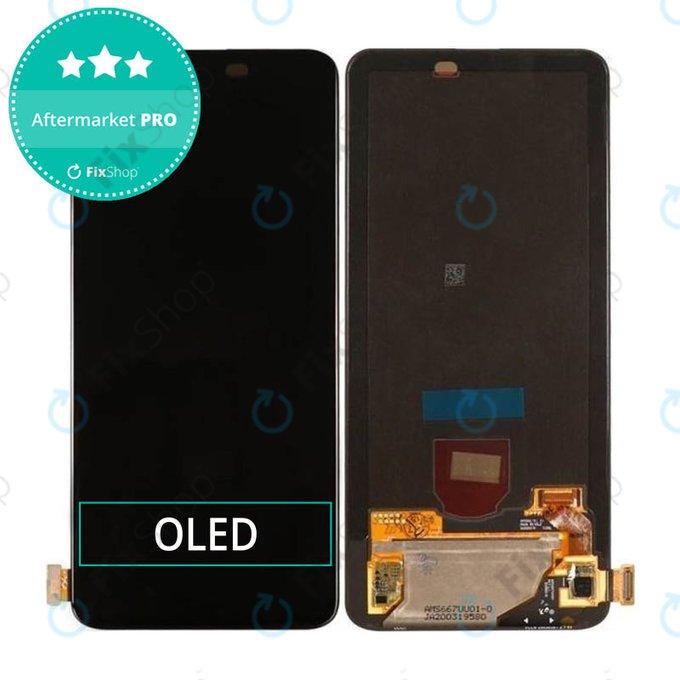 Schermo OLED per Xiaomi Pocophone F2 Pro, Vetro touch senza cornice