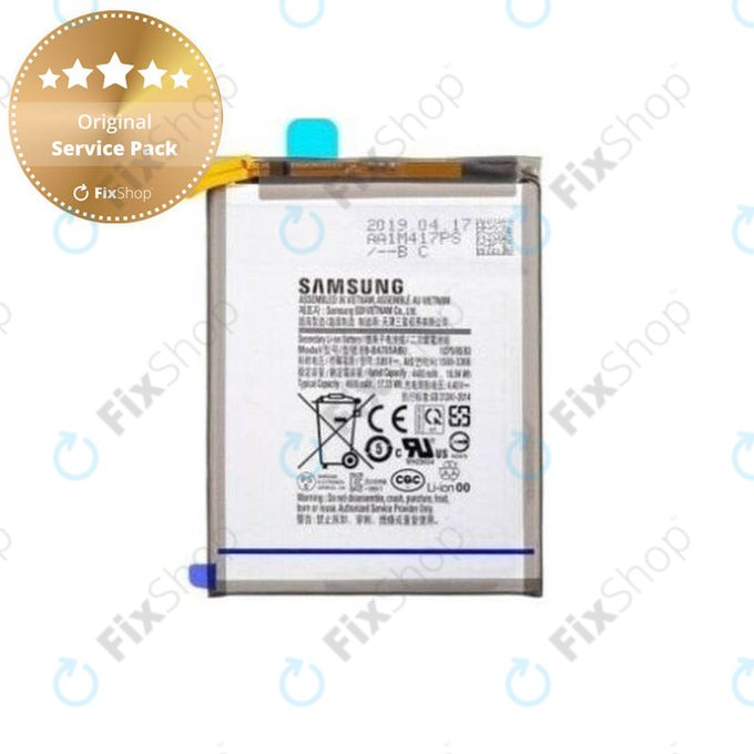 Batteria per Samsung A70 A705F, EB-BA705ABU, GH82-19746A, 4500mAh, Genuine Service Pack