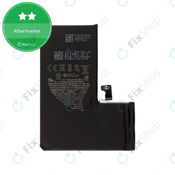 Batteria per iPhone 15 Pro, A3011, 3274mAh